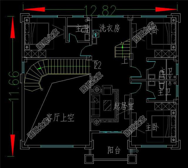 三層樓房設計圖紙，真正值得建的好房子，讓農村別墅不再普通