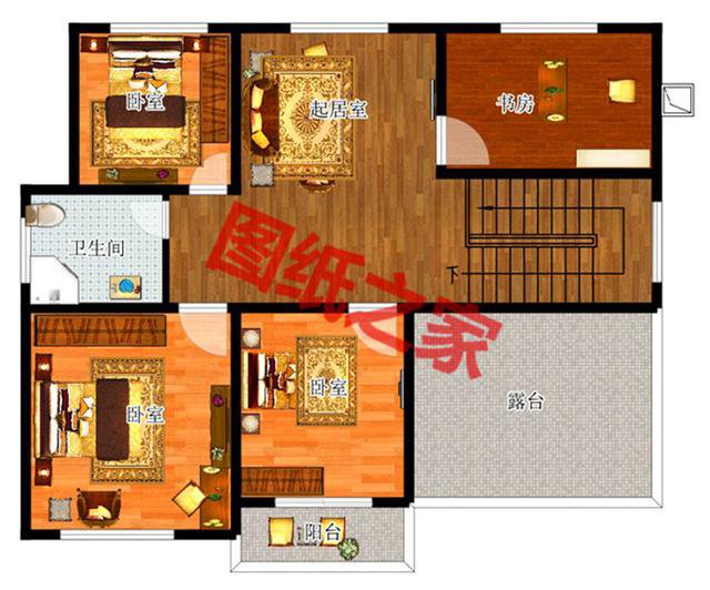 占地110平方建房設計圖，外觀布局都不錯，這樣的別墅不知道你喜歡嗎？