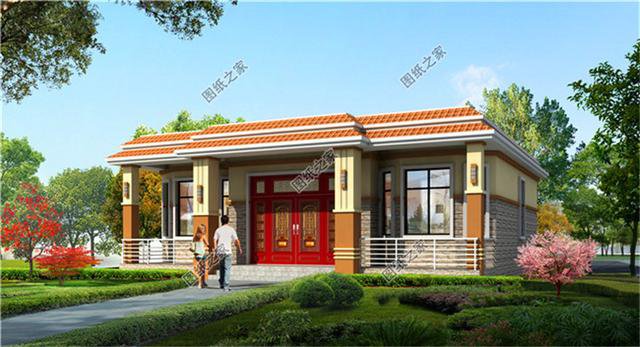 農村四室一廳戶型圖，適合農村人的好戶型，喜歡就趕快收藏圖紙