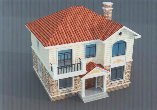 二層100平方自建房設計圖，實用又精致，在老家有一個這樣的房子多好