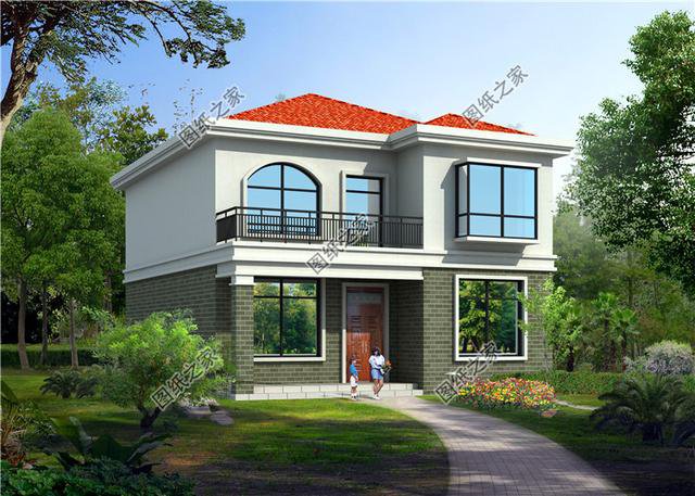 農村二層9×11米房子設計圖，施工簡單造價經濟，第一款16萬可以建