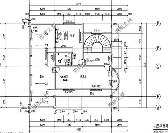 三層磚混結構別墅設計圖，超高性價比，這樣的別墅在農村已經遙遙領先啦