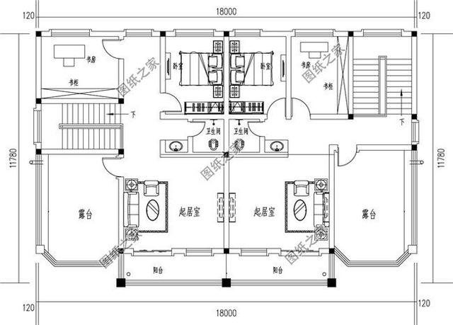漂亮的農村自建雙拼別墅效果圖，外觀大氣，兄弟更和睦