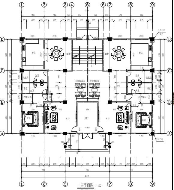 農村兩戶連體二層別墅，省錢又省力，兩家人齊聚一堂