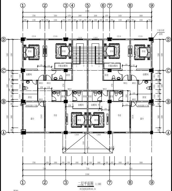 農村兩戶連體二層別墅，省錢又省力，兩家人齊聚一堂