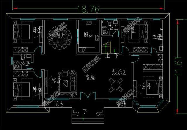 三款一層房屋設(shè)計圖和平面圖，我不許你沒看過