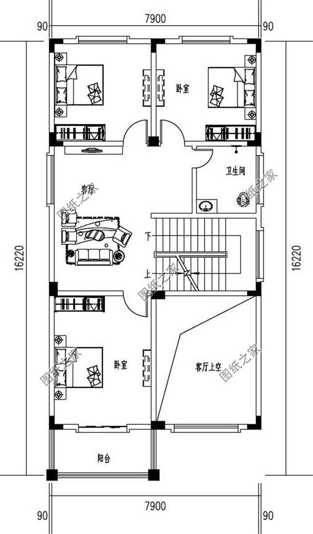 南方三層平頂樓房，來(lái)看看不一樣的農(nóng)村別墅吧