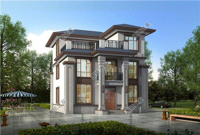 農村中式復古房子設計圖,時尚不失經典，這才是國人的居住的家