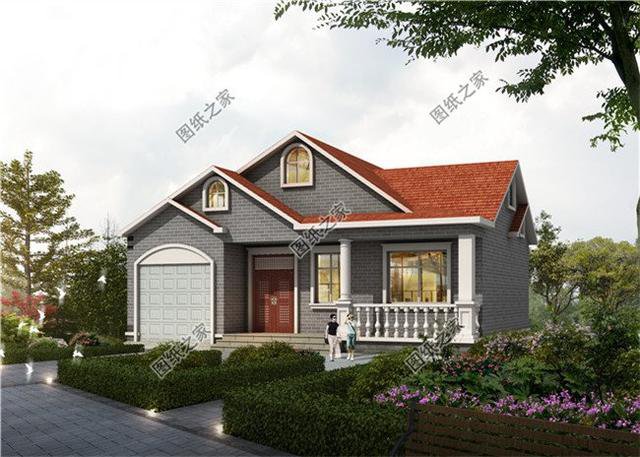 一層半新款農村樓房，看外表就想建，農村養老靠它了