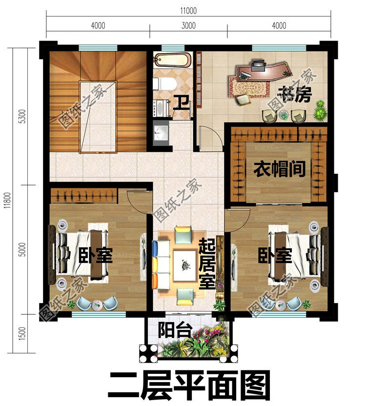 農村三層房屋設計圖紙
