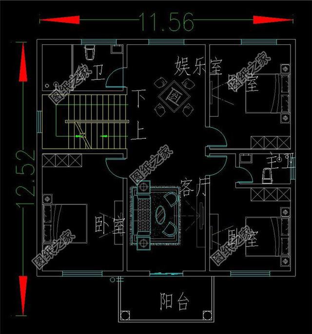 新款三層房屋設計圖，讓你建房不盲目，都是基于農村生活設計出來的