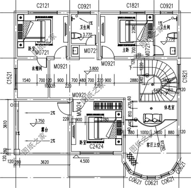 農村最好看兩層樓圖，精美實用，南北方都能建