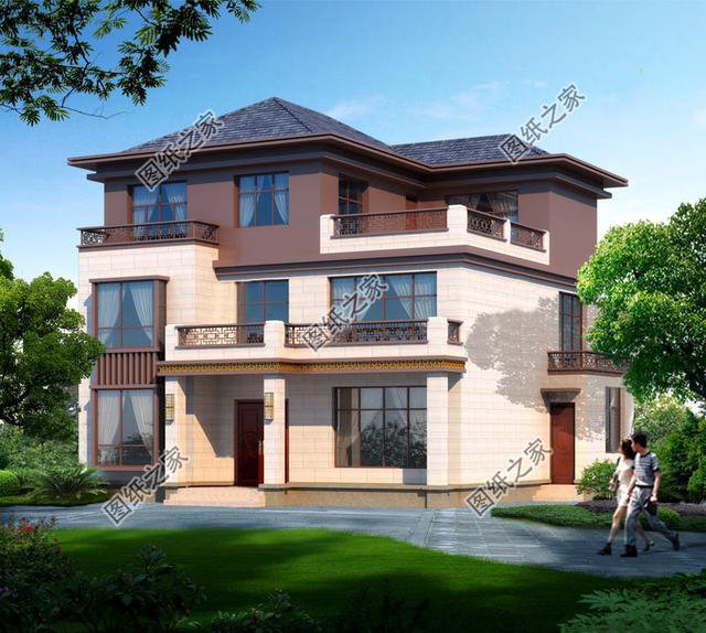 一百一十平方米的自建房設計圖，戶型特別接地氣，你猜蓋好多少