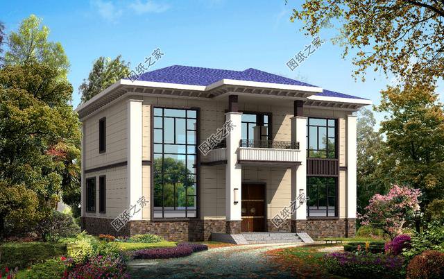 三款農村簡約自建房外觀圖，看完我也想回鄉蓋這樣的房子