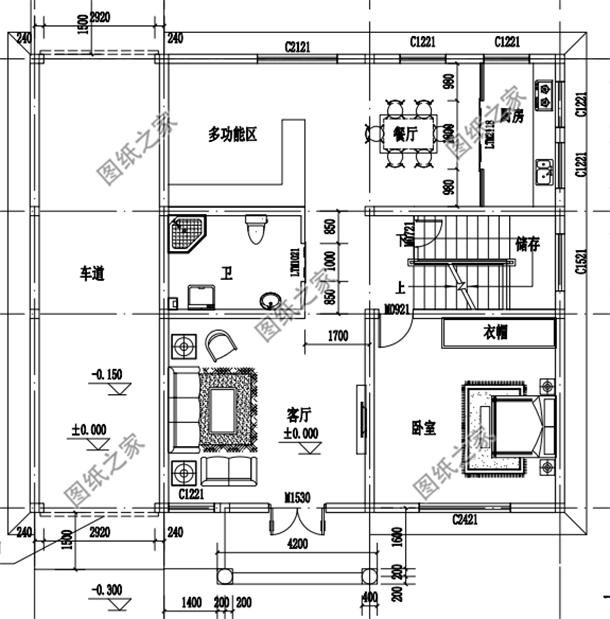 農村簡單大氣最新房子款式，蓋個二層樓房怎么樣，3套戶型隨你挑