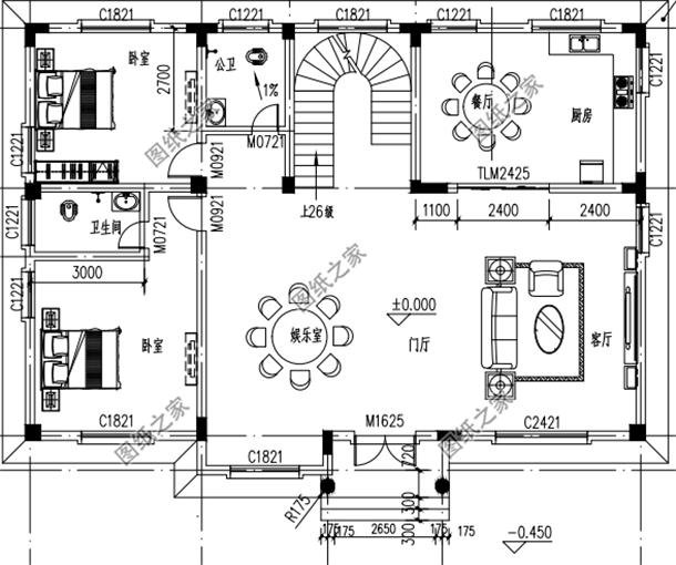 農村簡單大氣最新房子款式，蓋個二層樓房怎么樣，3套戶型隨你挑