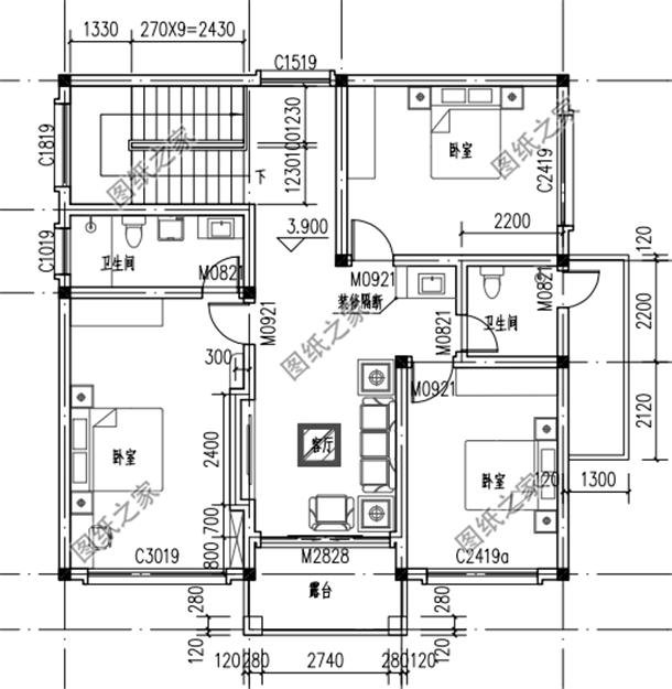 新農(nóng)村自建房設計圖及效果圖大全，外觀典雅，室內(nèi)布局經(jīng)典且實用