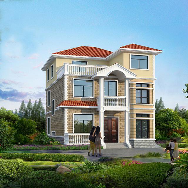 進深10米的農村房屋戶型圖，看看這幾款是不是你想要的設計圖