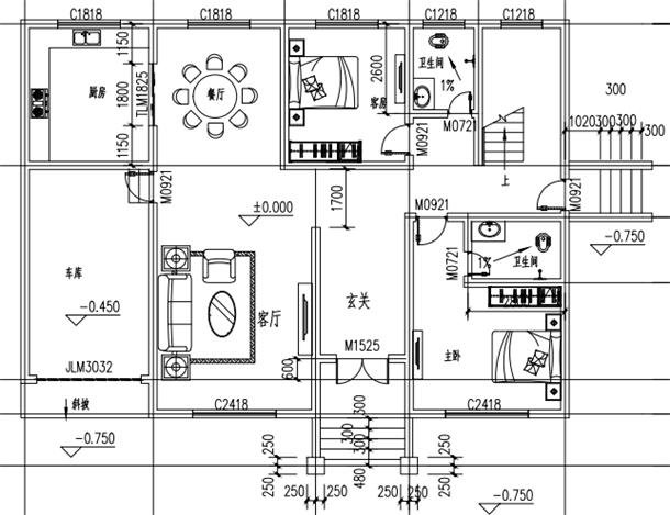 農(nóng)村二層設(shè)計圖平面圖，這3套圖了解一下，建議收藏