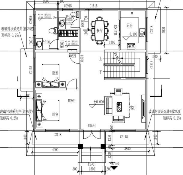 農(nóng)村三間兩層樓房設(shè)計圖，自建戶型圖大全，今年建房不發(fā)愁