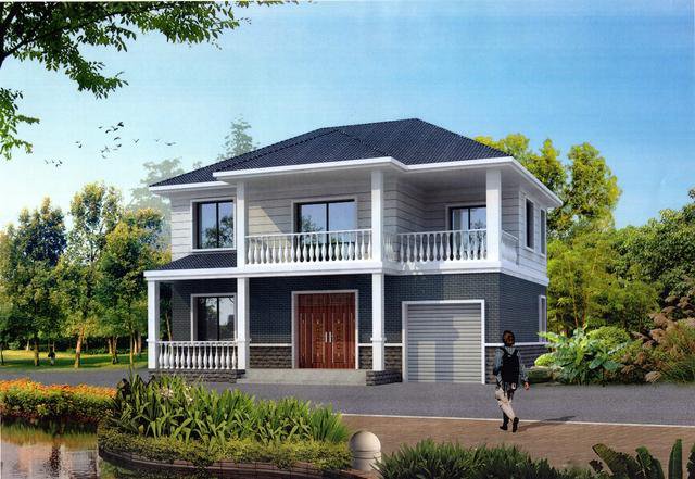 農(nóng)村120平米普通建房設(shè)計(jì)圖，簡(jiǎn)約大氣，有建房需求的朋友快收藏