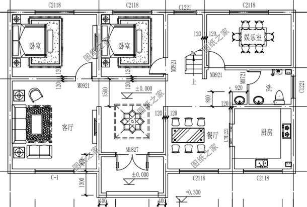 農村蓋房設計圖紙，這三款拿了過節回老家蓋房去
