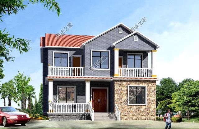 農村蓋房設計圖紙，這三款拿了過節回老家蓋房去