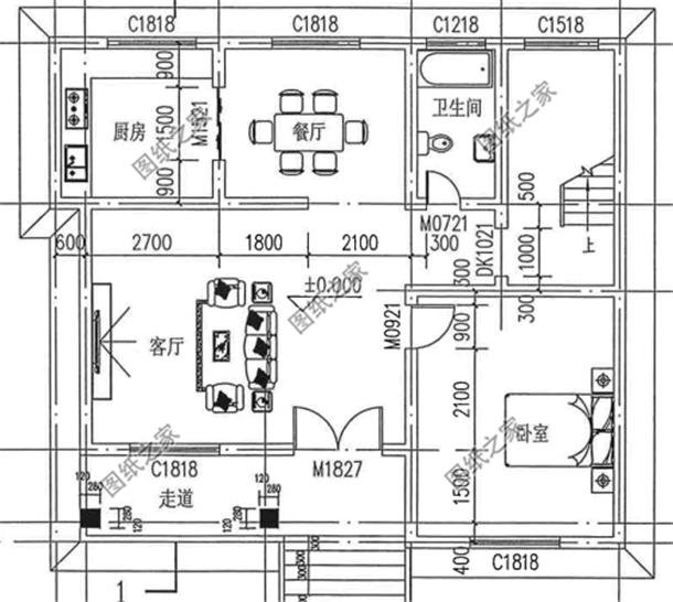 農村蓋房設計圖紙，這三款拿了過節回老家蓋房去