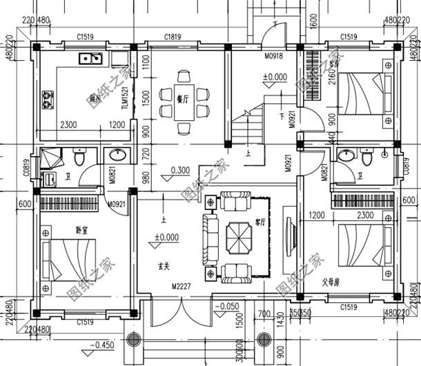 農(nóng)村二樓怎么設(shè)計(jì)戶型圖好看，請(qǐng)看這三棟，戶型完美造價(jià)經(jīng)濟(jì)