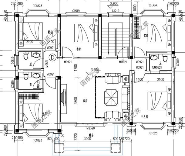 農(nóng)村二樓怎么設(shè)計(jì)戶型圖好看，請(qǐng)看這三棟，戶型完美造價(jià)經(jīng)濟(jì)