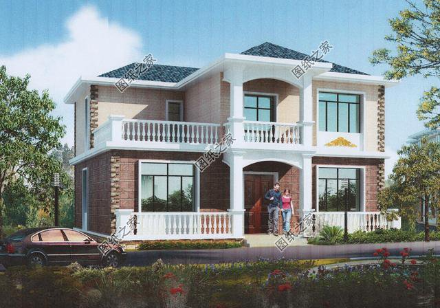 農村的房子怎樣建好看圖片，這三款每款都帶戶型圖，有品位的人已經收藏了