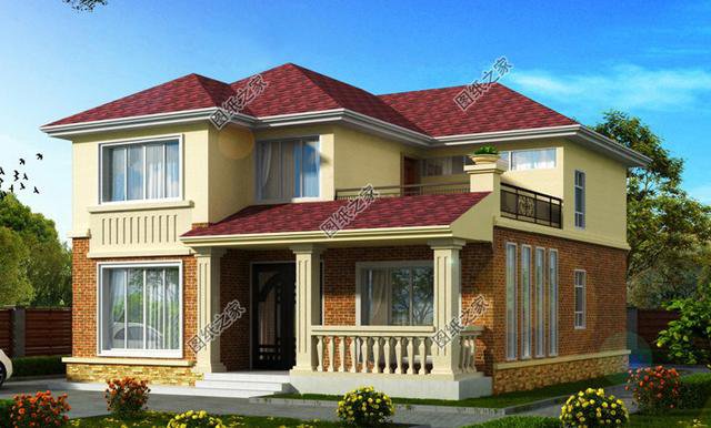 農村的房子怎樣建好看圖片，這三款每款都帶戶型圖，有品位的人已經收藏了