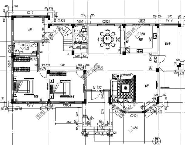 農村四間宅基地蓋房設計圖，美觀大方包你滿意，蓋好引全村注目