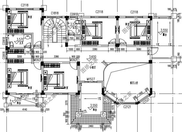 農村四間宅基地蓋房設計圖，美觀大方包你滿意，蓋好引全村注目