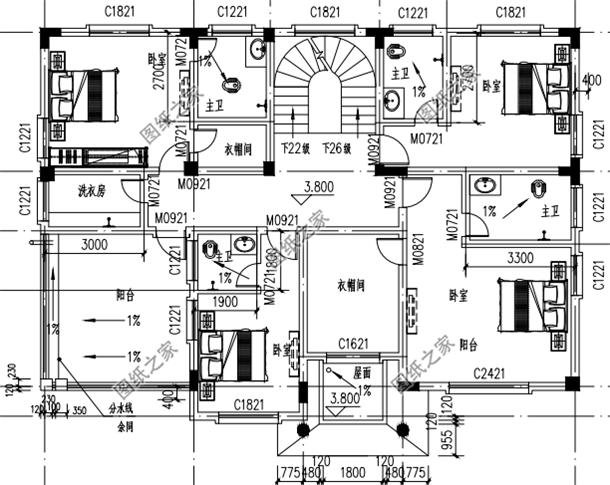三款農(nóng)村平頂自建房效果圖，肆意享受屋頂花園，這樣的房子誰不喜歡？