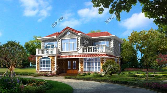 120平方米的自建房設計圖，簡直就是為農村量身定制的