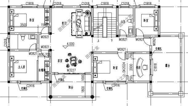 農村自建房三層樓外觀效果圖，大氣內部布局都無可挑剔