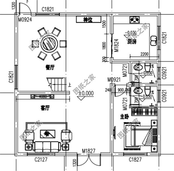 農村自建房三層樓外觀效果圖，大氣內部布局都無可挑剔
