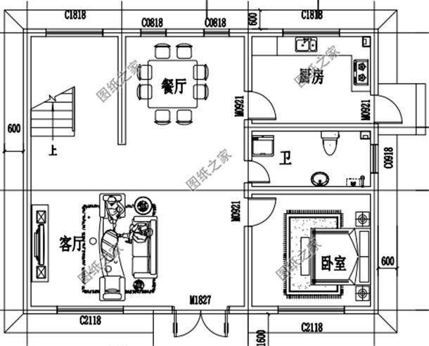 三款農村住房設計圖，適合11米*8米的宅基地，收藏好開春就建