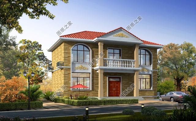 占地面積100平米二層別墅，農村99%的人都選它