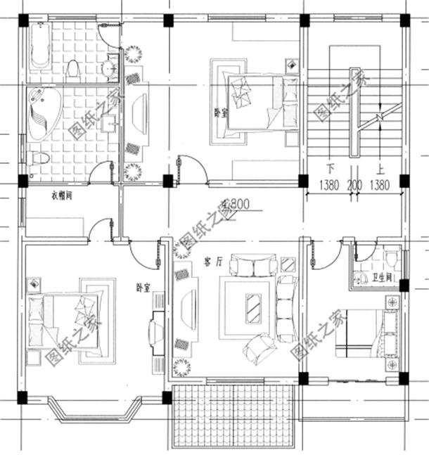 這里有農(nóng)村蓋房三層別墅設(shè)計(jì)效果圖，明天開春建房的必備