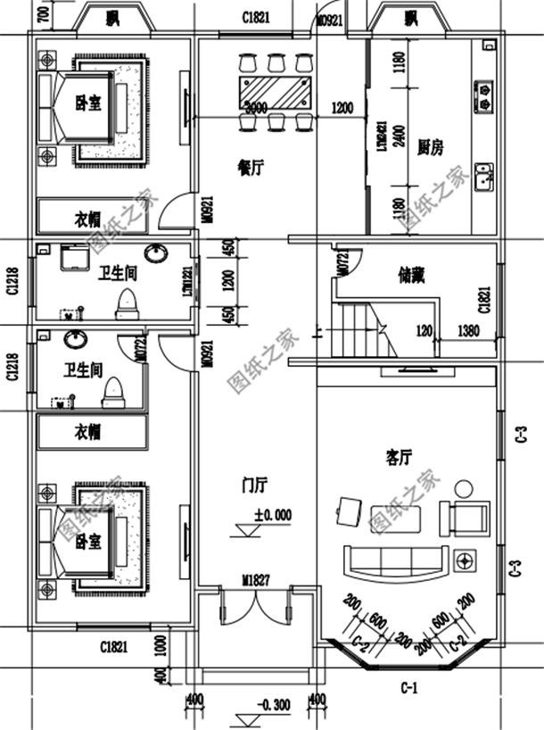 新農村自建房設計圖紙大全，有錢亂花的功夫，還不如回家建棟房