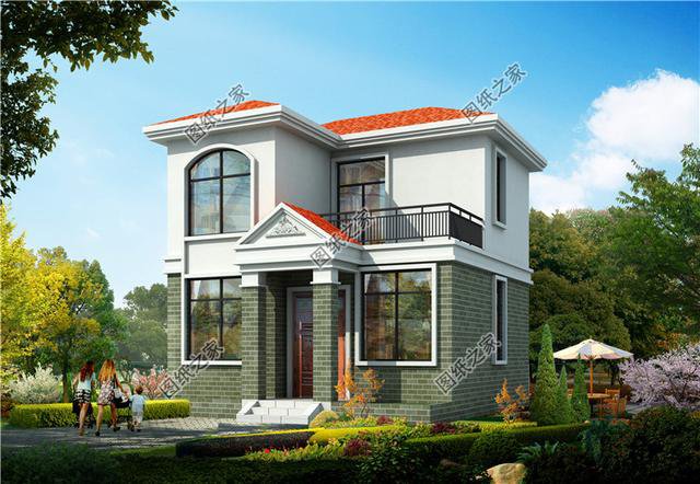 2026年新款小型別墅圖，戶型雖小，但是卻有不一樣的美