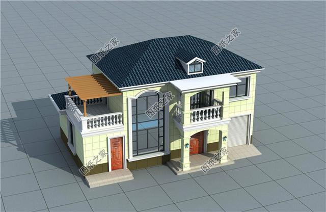 自建房16x12米設計圖紙，實用又大氣，這才是我想要的農村生活