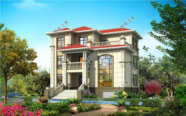 農村30萬左右別墅圖，建好了鄰里鄉親常來家里做客