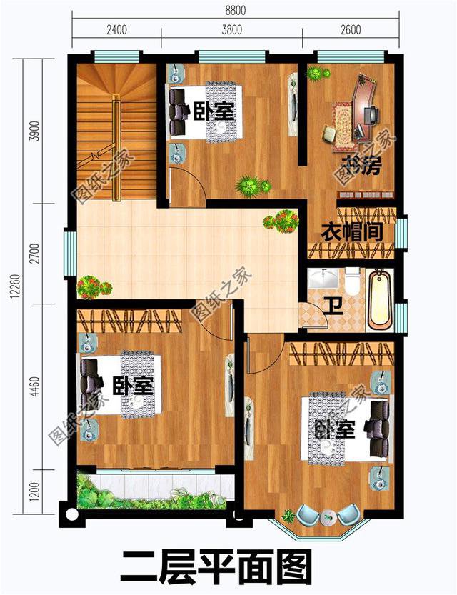 推薦三款農村20萬二層半別墅設計圖，造價這么低，大膽建！