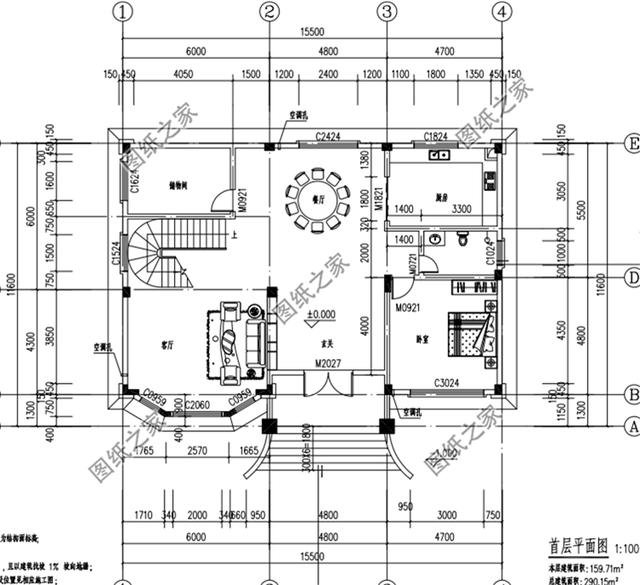 三款農村二樓設計平面圖，款款經典時尚，讓你回歸自然生活