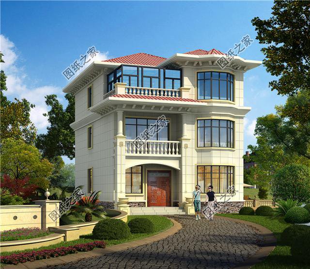 農(nóng)村二間三層自建房圖，小開間大驚喜，快看看適合你嗎