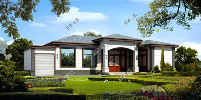 最大氣的一層別墅圖片，瞬間提升父母生活質量，簡直太享受了