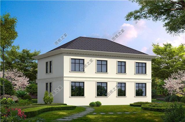 農(nóng)村自建170平二層別墅設(shè)計圖，精致美觀，建成效果好到?jīng)]朋友